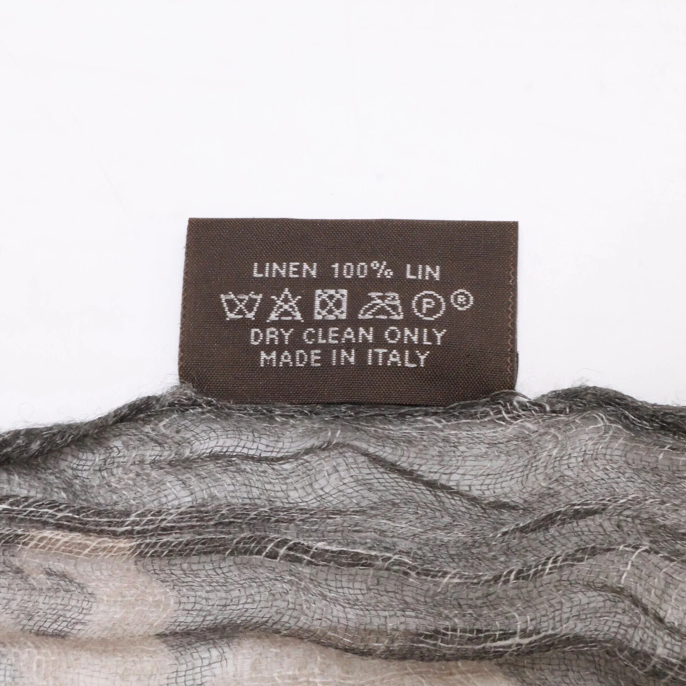 HERMES Gray Scarf - Picture 6 of 7